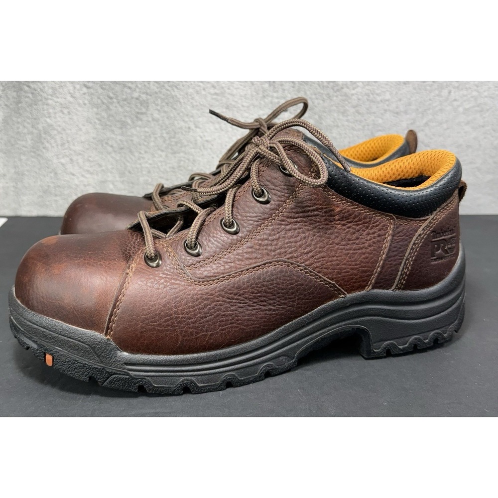 Timberland Pro A2516 Titan Safety Toe Work Brown Boot Shoes Women's US 11W